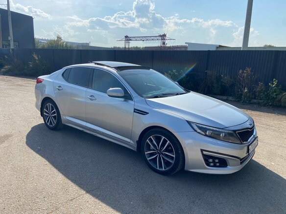 2013 Kia Optima III Рестайлинг, серый, 1530000 рублей - вид 11