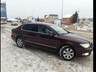 2012 Skoda Superb II, пурпурный, 1350000 рублей, вид 2
