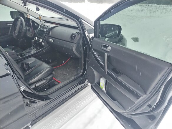 2007 Mazda CX-7 I, чёрный, 850000 рублей - вид 12