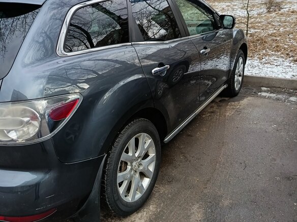 2010 Mazda CX-7 I Рестайлинг, серый, 970000 рублей - вид 1