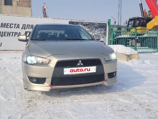 2008 Mitsubishi Lancer X, бежевый, 670000 рублей, вид 2