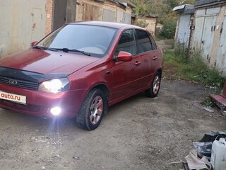 2006 Lada (ВАЗ) Kalina I, красный, 330000 рублей, вид 3