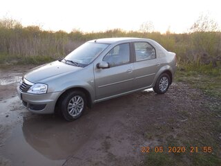 2011 Renault Logan I Рестайлинг, бежевый, 650000 рублей, вид 2