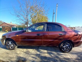 2008 Chevrolet Lanos I, красный, 275000 рублей, вид 5
