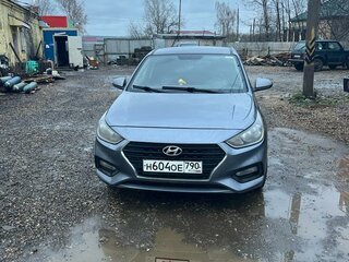 2017 Hyundai Solaris II, серый, 1250000 рублей, вид 2