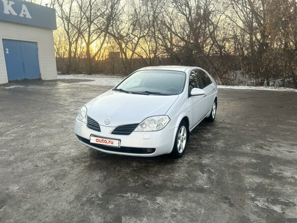 2007 Nissan Primera III (P12), серебристый