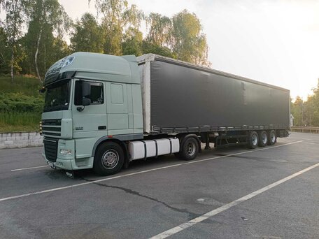 2010 DAF XF 105, серебристый, 2700000 рублей, вид 1