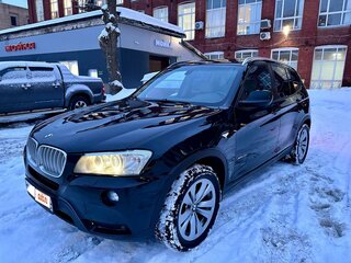 2012 BMW X3 30d xDrive II (F25), чёрный, 1850000 рублей, вид 4