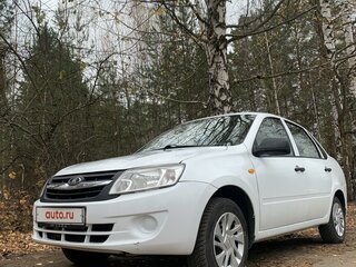 2012 Lada (ВАЗ) Granta I, белый, 599000 рублей, вид 2
