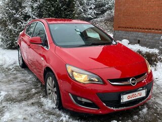 2013 Opel Astra J Рестайлинг, красный, 850000 рублей, вид 1