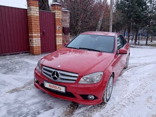 2009 Mercedes-Benz C-Класс 200 III (W204), красный, 1490000 рублей, вид 2