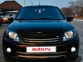 2013 Lada (ВАЗ) Granta I, красный, 800000 рублей, вид 2
