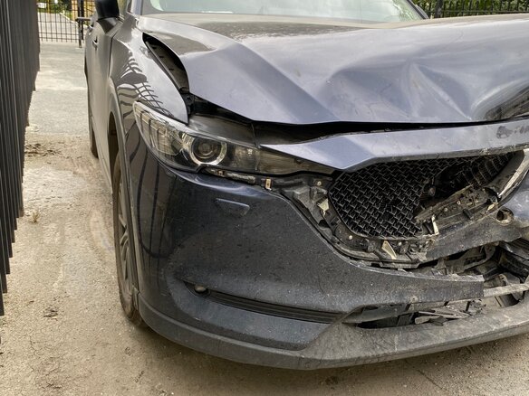 2018 Mazda CX-5 II, синий - вид 3