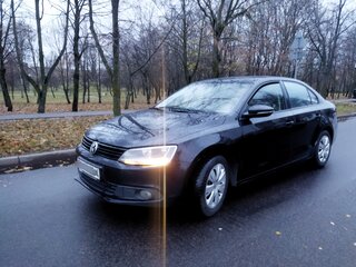 2014 Volkswagen Jetta VI, чёрный, 950000 рублей, вид 1