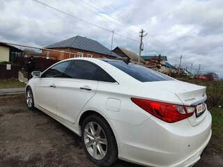 2010 Hyundai Sonata VI (YF), белый, 1180000 рублей, вид 5