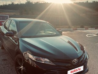 2020 Toyota Camry VIII (XV70), чёрный, 2590000 рублей, вид 5