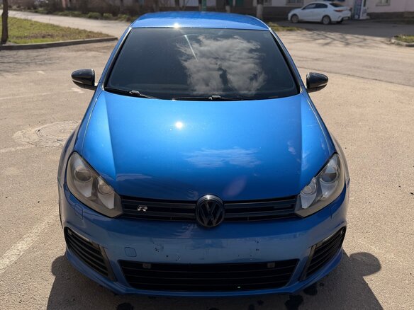 2012 Volkswagen Golf R VI, синий, 1570000 рублей - вид 5