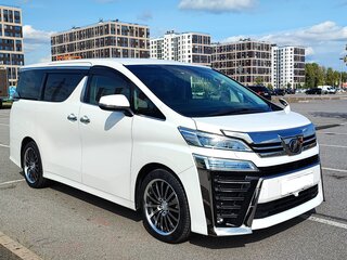 2019 Toyota Vellfire II Рестайлинг, белый, 4900000 рублей, вид 1