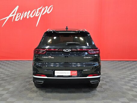 2020 Chery Tiggo 7 Pro I, чёрный, 1510000 рублей, вид 4