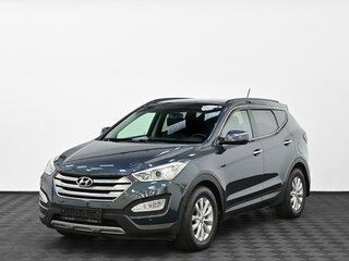2013 Hyundai Santa Fe III, синий, 1485000 рублей, вид 3