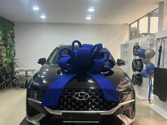 2023 Hyundai Santa Fe IV Рестайлинг, чёрный, 4300000 рублей - вид 16