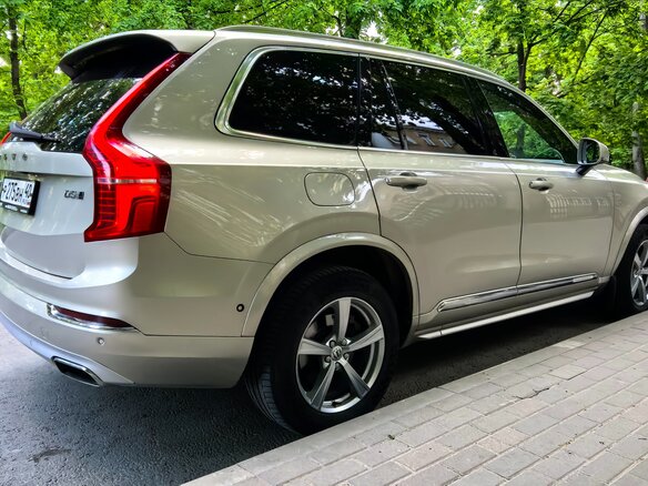 2017 Volvo XC90 II, бежевый, 3550000 рублей - вид 11