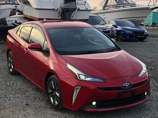 2019 Toyota Prius PHV ZVW52 Prime IV (XW50), красный, 2045000 рублей, вид 2