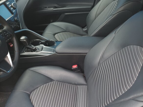 2018 Toyota Camry US Market VIII (XV70), чёрный, 2500000 рублей - вид 4