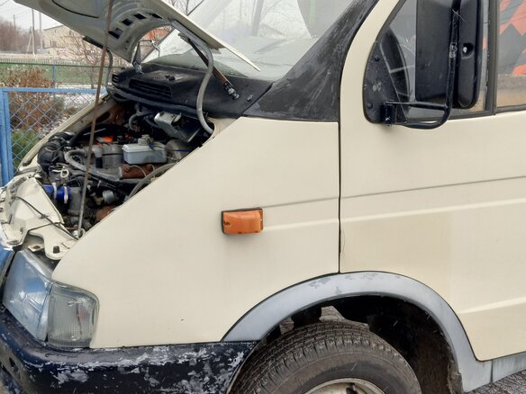 1997 ГАЗ ГАЗель (3302), бежевый, 620000 рублей - вид 9