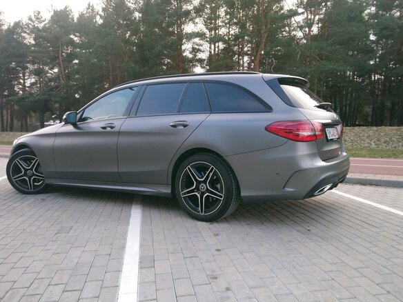 2019 Mercedes-Benz C-Класс 200 d IV (W205) Рестайлинг, серый, 2380000 рублей - вид 15