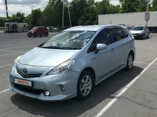 2012 Toyota Prius Alpha I (ZVW40/41), голубой, 1200000 рублей, вид 1