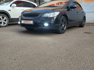 2009 Honda Civic VIII Рестайлинг, чёрный, 900000 рублей, вид 2