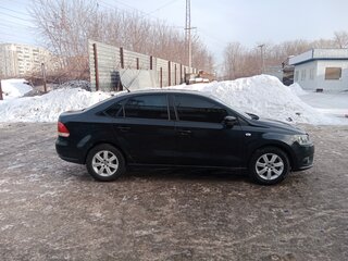 2012 Volkswagen Polo V, чёрный, 640000 рублей, вид 4