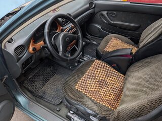 1999 Hyundai Accent I, зелёный, 580000 рублей, вид 5