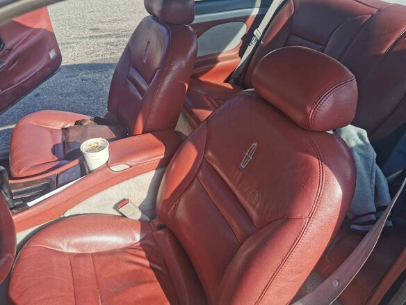 1994 Lincoln Mark VIII I, красный, 700000 рублей - вид 6