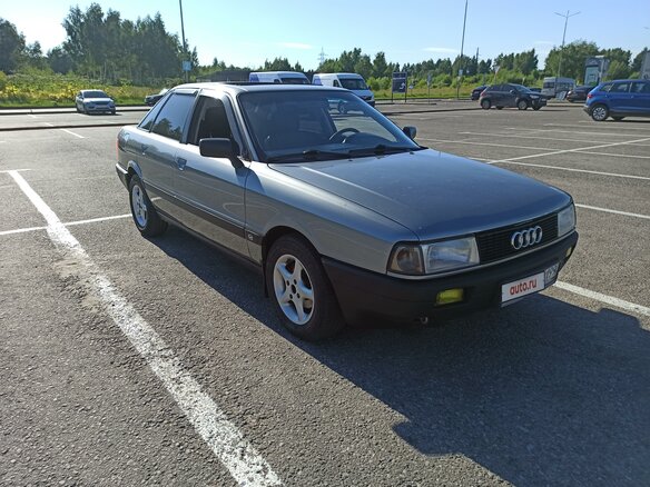 1990 Audi 80 IV (B3), серый, 1000000 рублей - вид 2