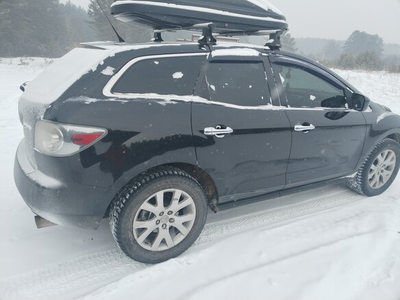 2007 Mazda CX-7 I, чёрный, 850000 рублей - вид 5