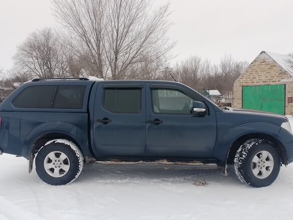 2007 Nissan Navara (Frontier) III (D40), синий, 999000 рублей - вид 2