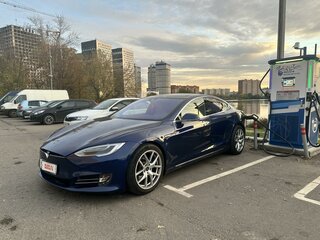 2016 Tesla Model S 75D I Рестайлинг, синий, 2650000 рублей, вид 1