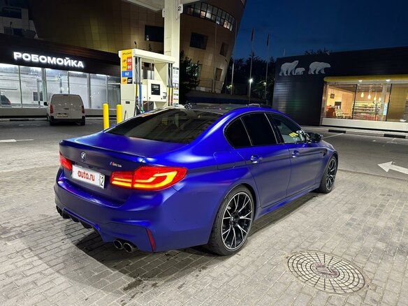 2019 BMW M5 VI (F90), синий - вид 3