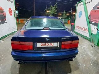 1991 BMW 8 серии 850i I (E31), синий, 2948992 рублей, вид 5