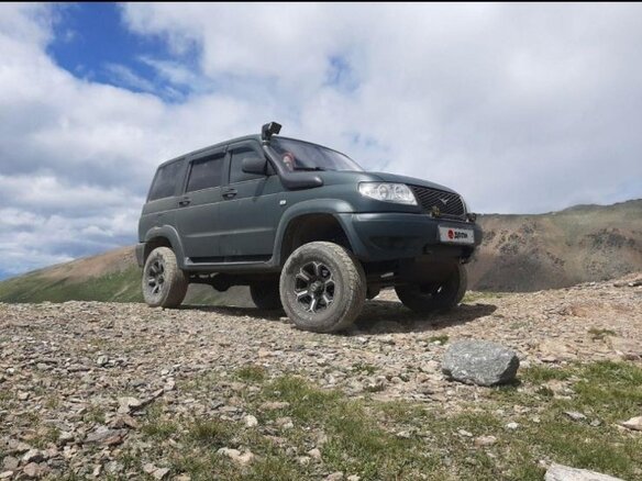 2011 УАЗ Патриот 3163 I, зелёный, 370000 рублей