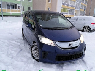 2012 Honda Freed I Рестайлинг, синий, 1390000 рублей, вид 1