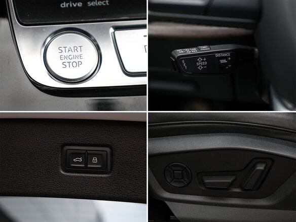2020 Audi Q7 45 TDI II (4M) Рестайлинг, белый - вид 17