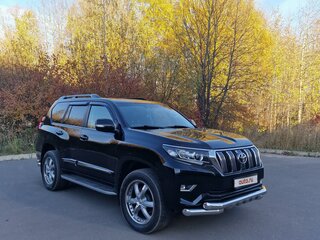 2020 Toyota Land Cruiser Prado 150 Series Рестайлинг 2, чёрный, 7700000 рублей, вид 5