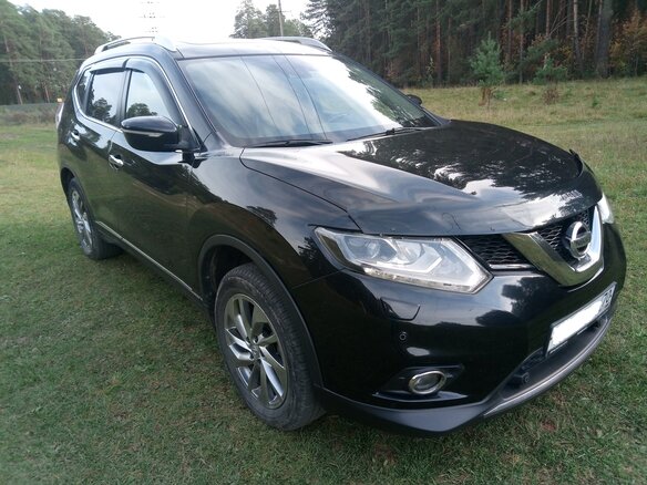 2015 Nissan X-Trail III, чёрный, 1700000 рублей - вид 7