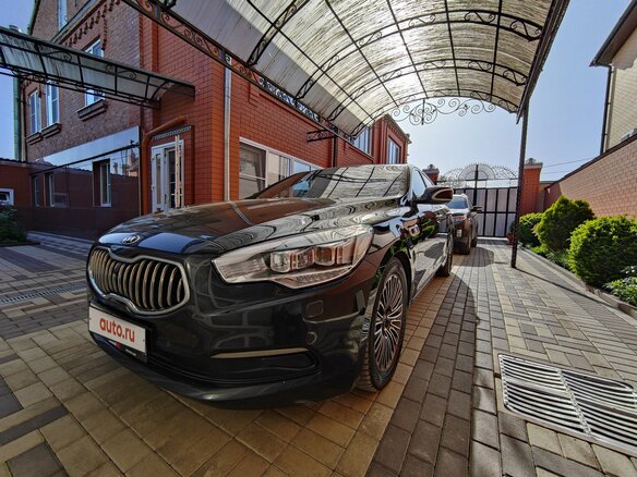 2013 Kia Quoris I, чёрный, 1300000 рублей