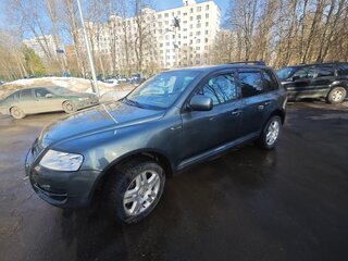 2003 Volkswagen Touareg I, зелёный, 720000 рублей, вид 5