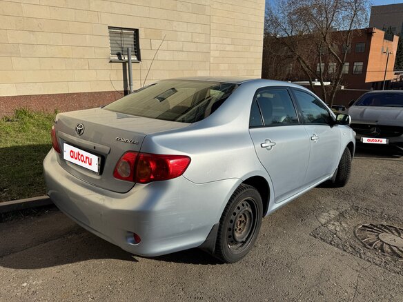 2007 Toyota Corolla AMT X (E140, E150), голубой, 700000 рублей - вид 5