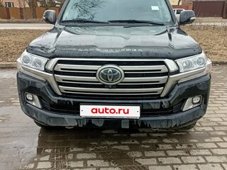 2019 Toyota Land Cruiser 200 Series Рестайлинг 2, чёрный, 11000000 рублей, вид 4